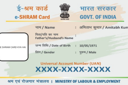 E SHRAM CARD KYA HAI